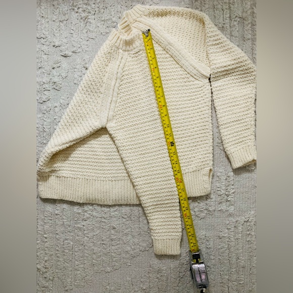 Madewell Cream Ribbed Knit Sweater - Picture 7 of 7